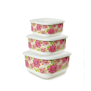 3pcs Food Storage Bowl Set | Airtight & Durable Design