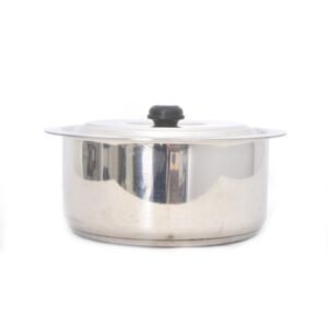 Alpha Stainless Steel Single pot glory plus Heavy Weight Durable Three Layers Base Bottom - ALPHA Stainless Steel Cookware