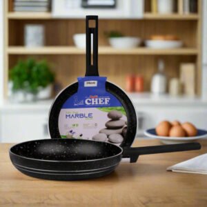Chef Best Non-Stick Marble Coating Round Frying Pan (4MM)