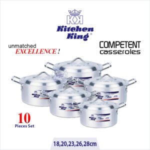 COMPETENT CASSEROLES SET 18-28cm