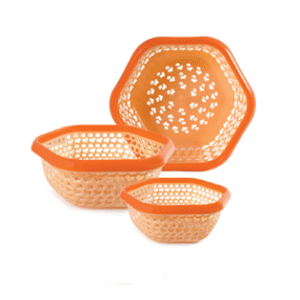 Diamond Basket | Durable & Stylish Plastic Storage Bin