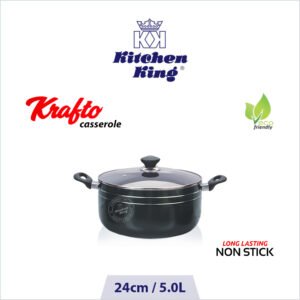 Krafto Casserole (Glass Lid) - 24cm