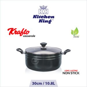 Krafto Casserole (Glass Lid) - 30cm