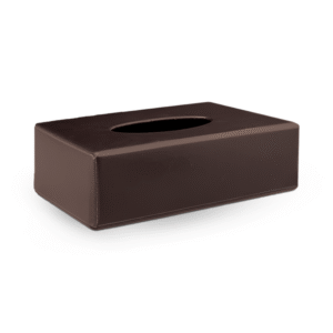 Leather Right Tissue Box