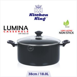 Lumina Casserole (Glass Lid) - 38cm