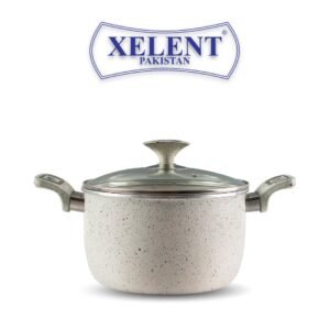 Marble Casserole Pan White - Magno Cookware