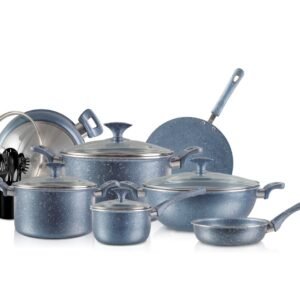 Marble Jumbo Cookware Set 19 Pcs - Magno Cookware