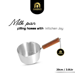 MILK PAN 20 CM METAL FINISH - Magno Cookware