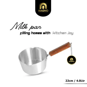 MILK PAN 22 CM METAL FINISH - Magno Cookware