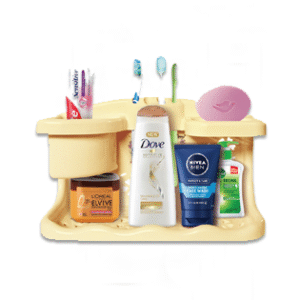 Rosetta Bath Rack | Stylish & Durable Plastic Organizer