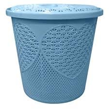 Plastic Laundry Basket (Random Color)