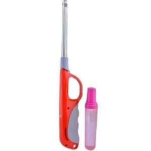 Gas Lighter with Refill (Random Color)