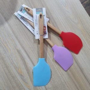 Silicone Spatula with Wooden Handle